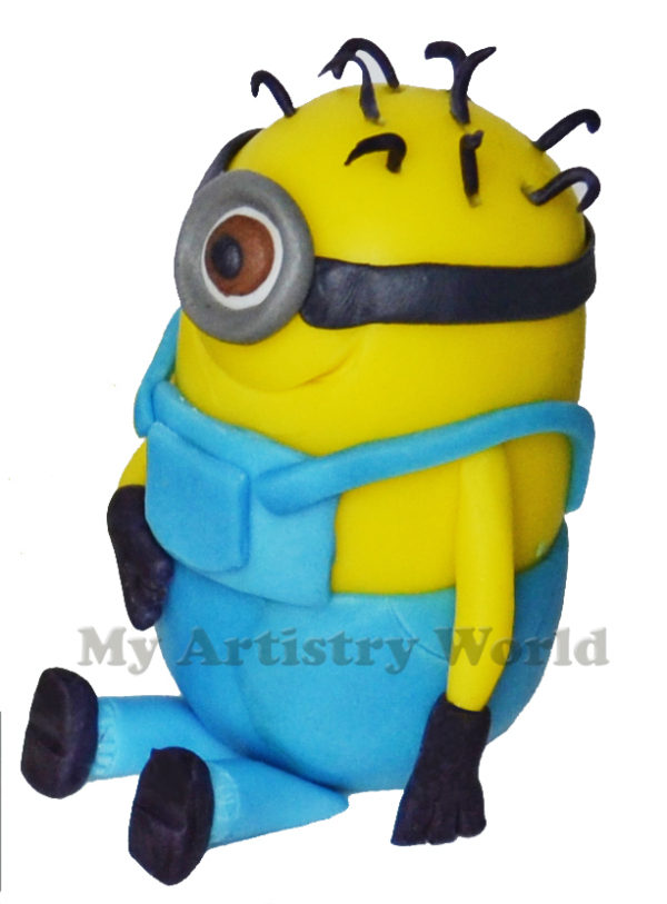 Minion cake topper