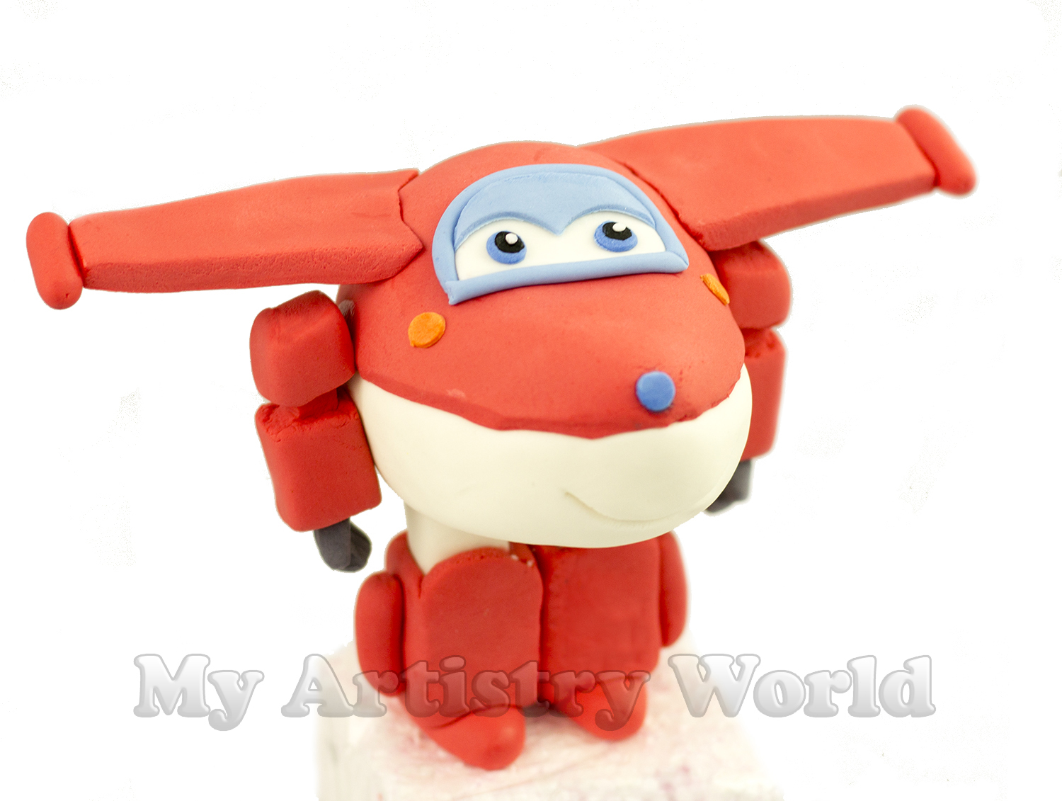 Super Wings Cake Topper Decoration Round Circle Personalised Edible Icing |  eBay