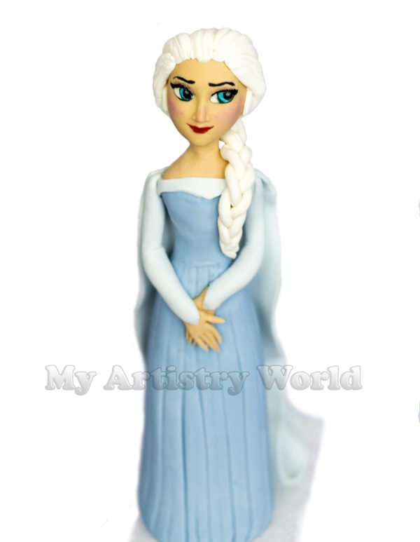 Elsa cake topper