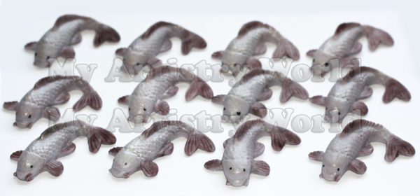 Fish cupcake toppers