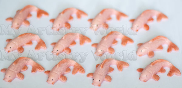 Fish cupcake toppers