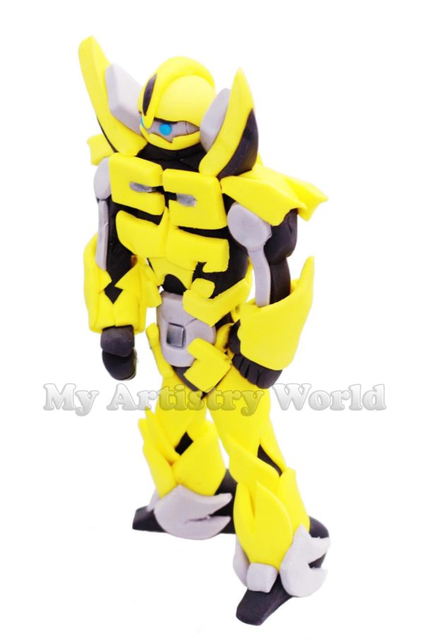 Transformer cake topper