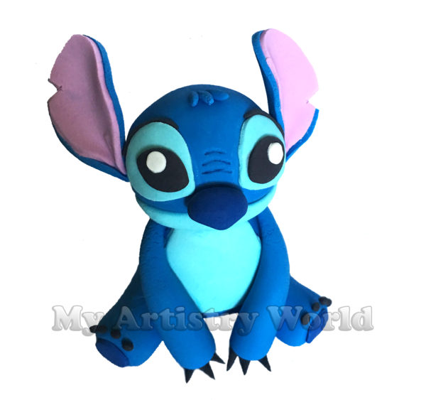 Disney Stitch cake topper