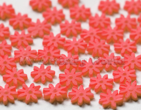 Flowers cake or cupcake toppers