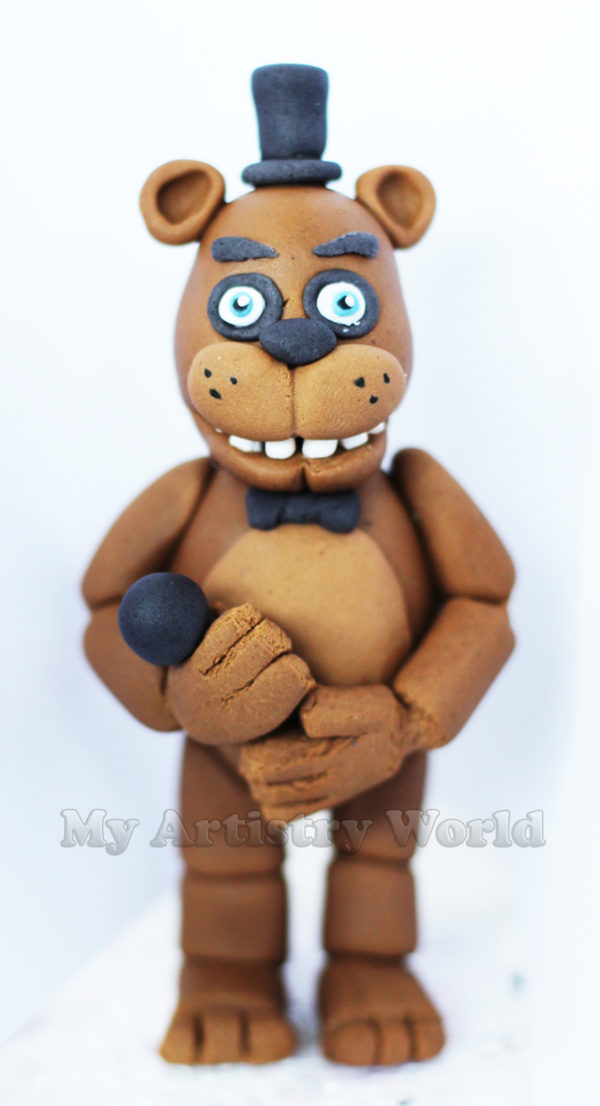 Five Nights at Freddy's cake toppers.