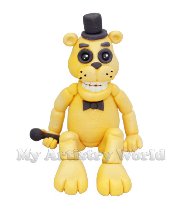 Five Nights at Freddy's cake toppers.