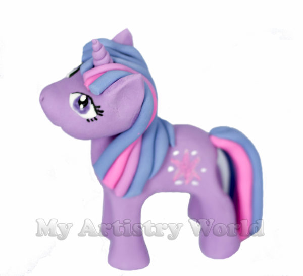 My Little Pony cake topper