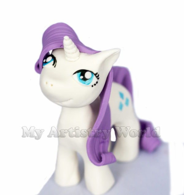 My Little Pony cake topper