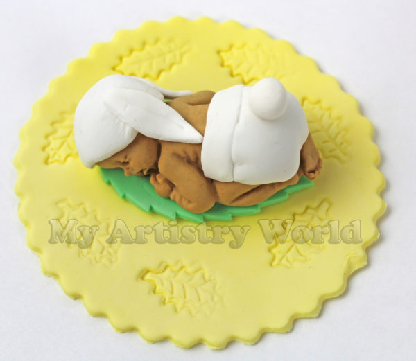 Baby cake topper