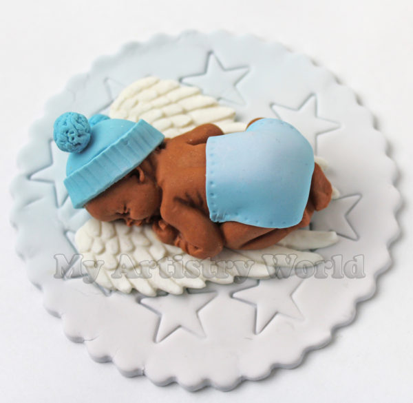 Baby cake topper