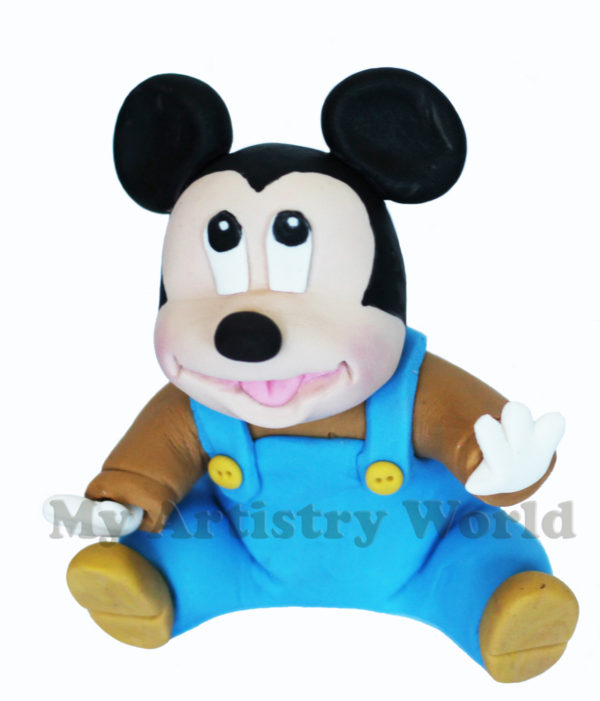 Baby Mickey cake topper