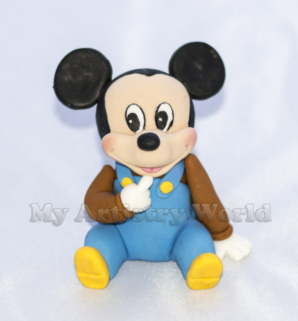 Baby Mickey cake topper