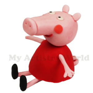 Peppa Pig cake topper