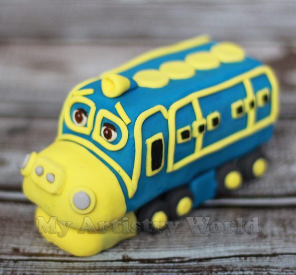 Chuggington Train cake toppers