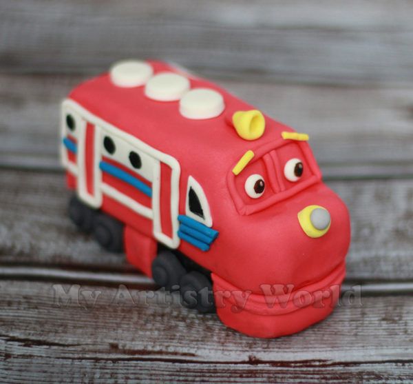 Chuggington Train cake toppers