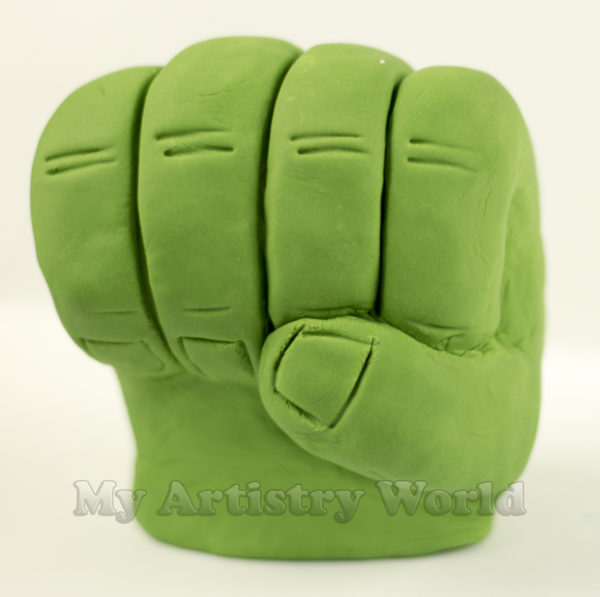 Hulk Fist cake topper