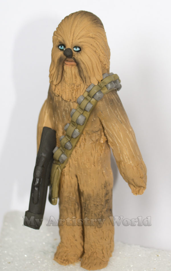 Chewbacca cake topper