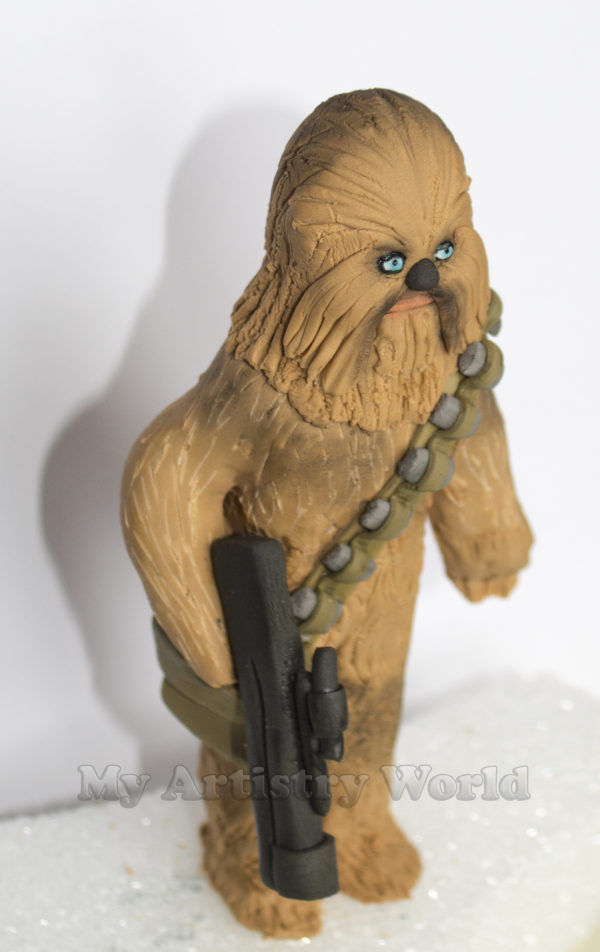 Chewbacca cake topper