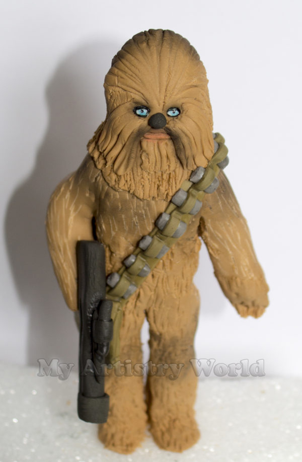 Chewbacca cake topper