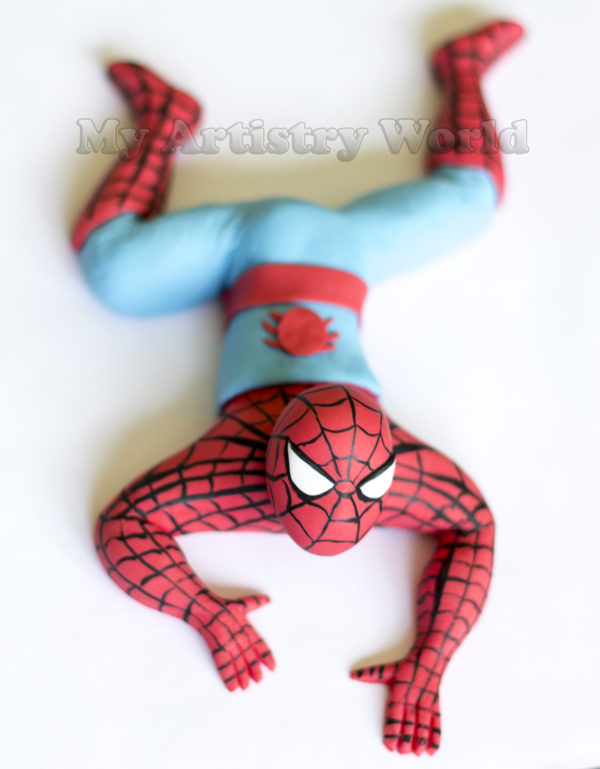 Spider-Man cake topper