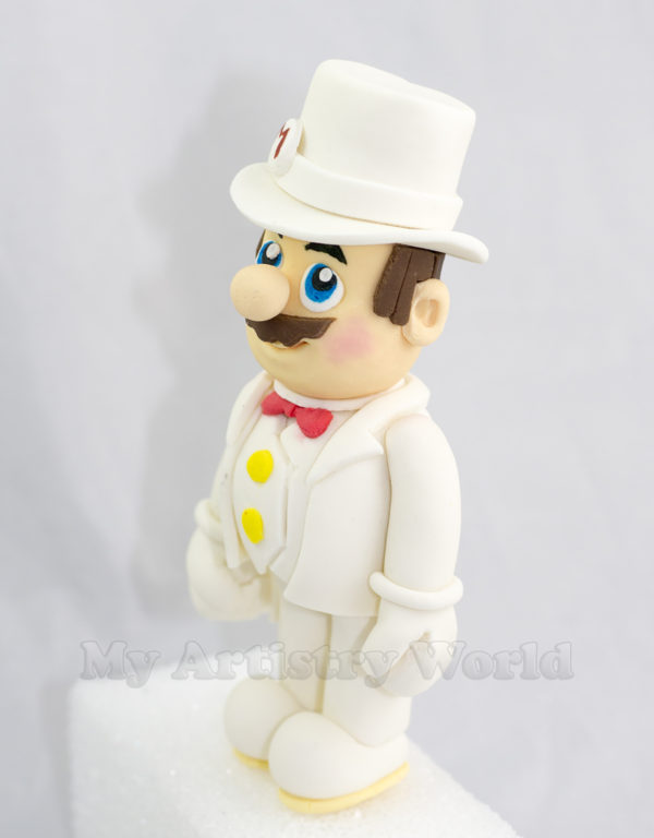 Mario cake topper