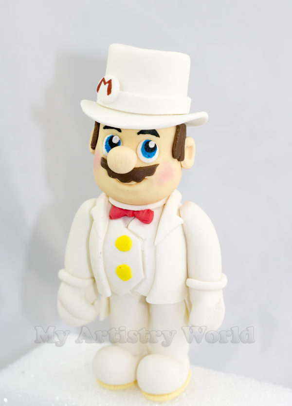 Mario cake topper