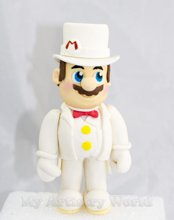 Mario cake topper