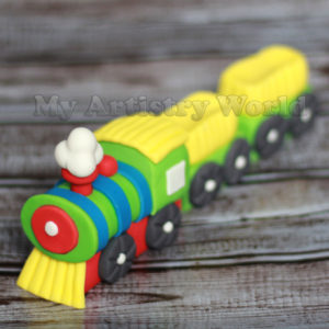 Train cake topper