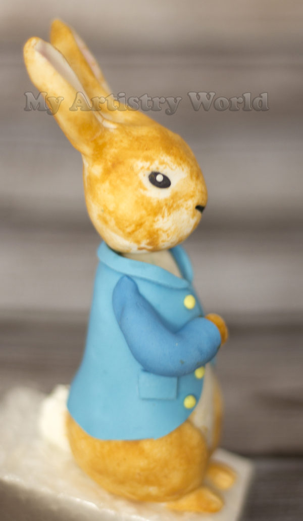 Peter Rabbit cake topper