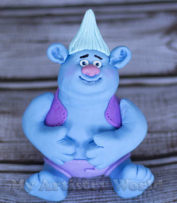 Trolls cake topper