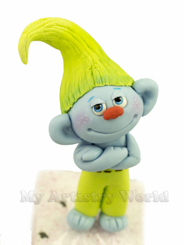 Trolls cake topper