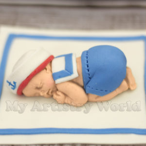 Baby Sailor cake topper