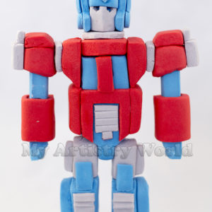 Transformer cake topper