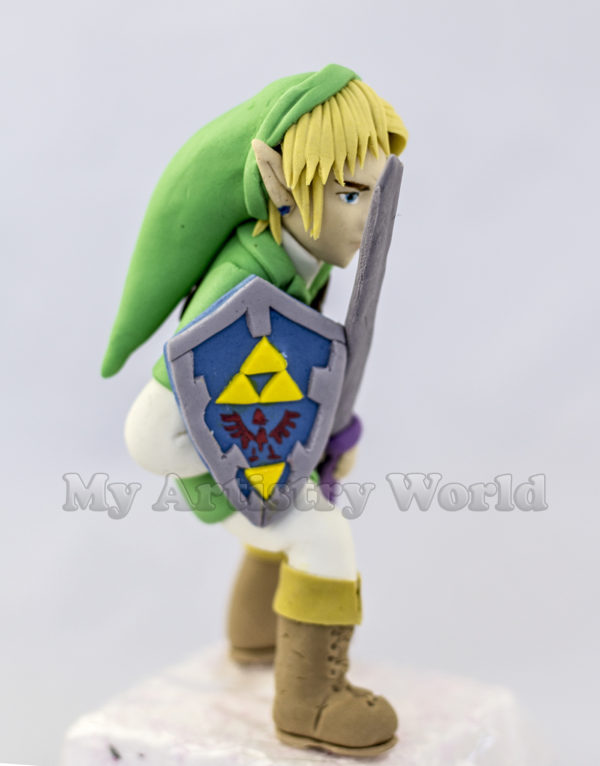 Link cake topper