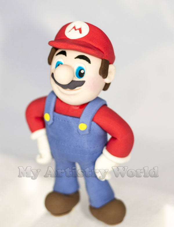 Mario cake topper