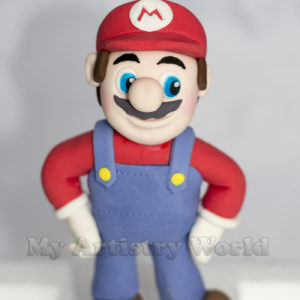 Mario cake topper