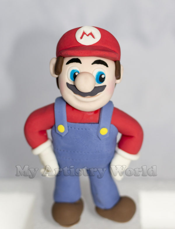 Mario cake topper