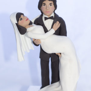 Wedding couple cake topper