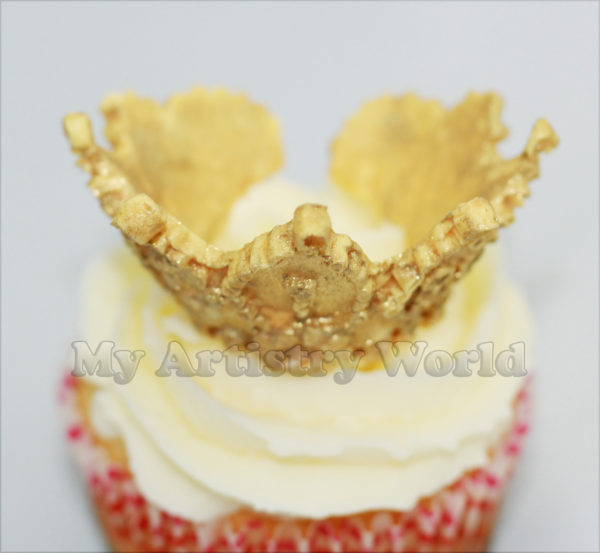 Crown/tiara cupcake toppers