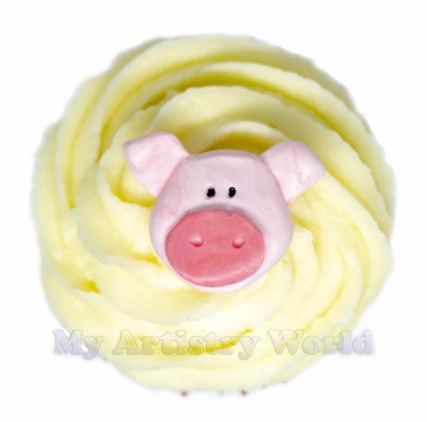 Farm animals cupcake toppers