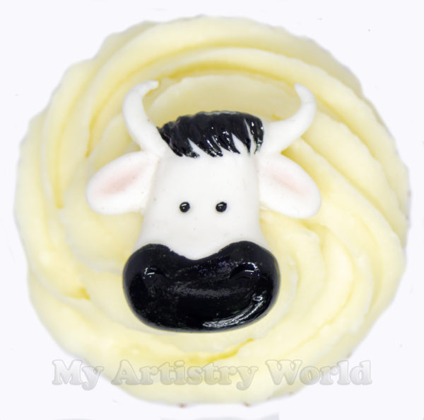 Farm animals cupcake toppers