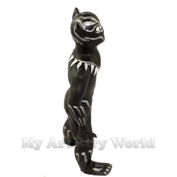 Black Panther cake topper