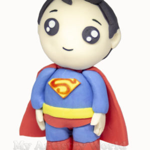 Baby Superman cake topper