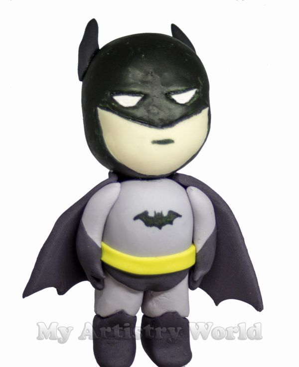 Baby Batman cake topper