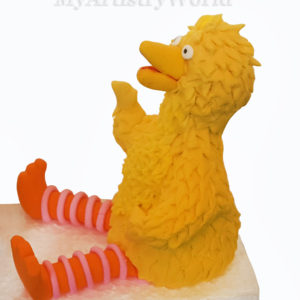 Big Bird cake topper