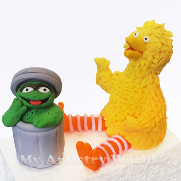 Sesame Street cake toppers