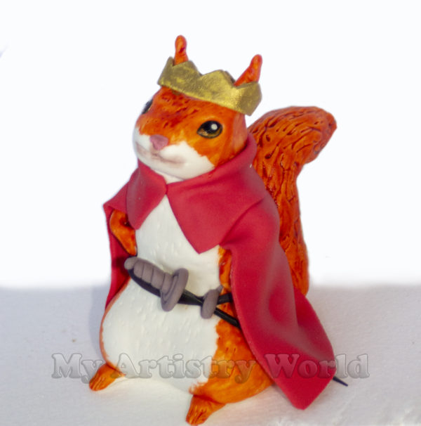 Mistmantle Chronicles Crispin cake topper