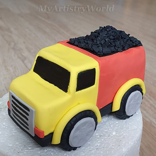 Truck cake topper