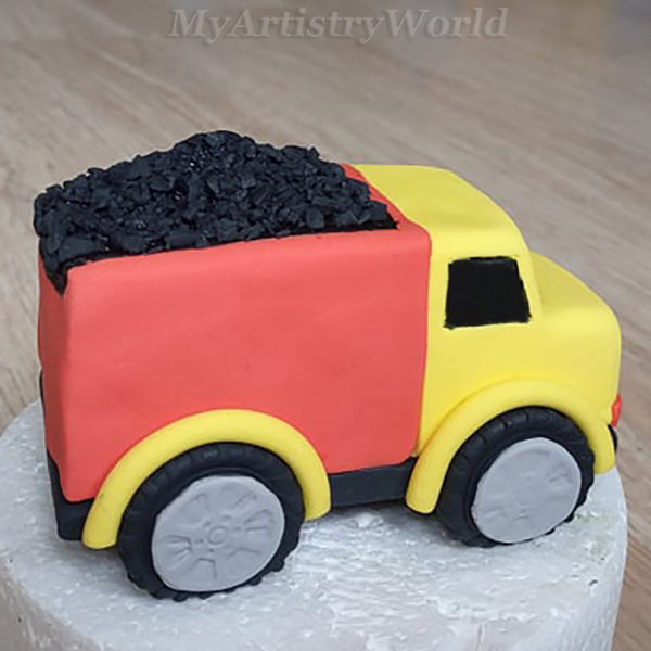 Truck cake topper