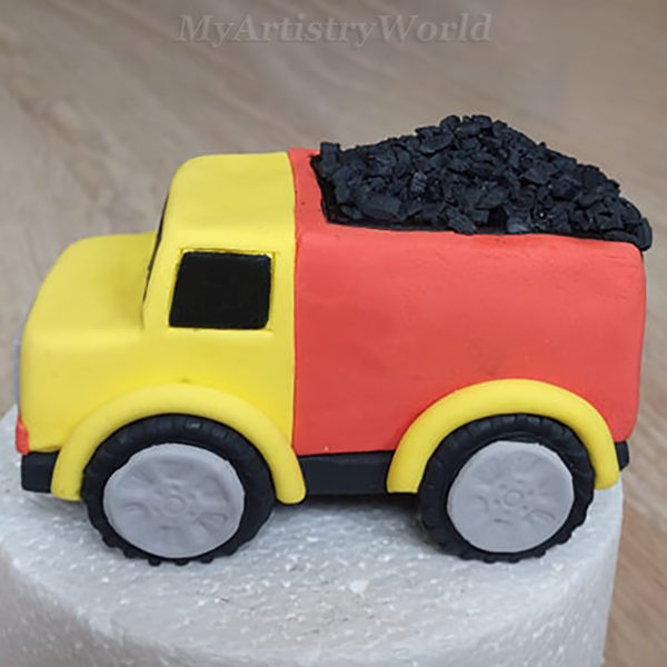 Truck cake topper